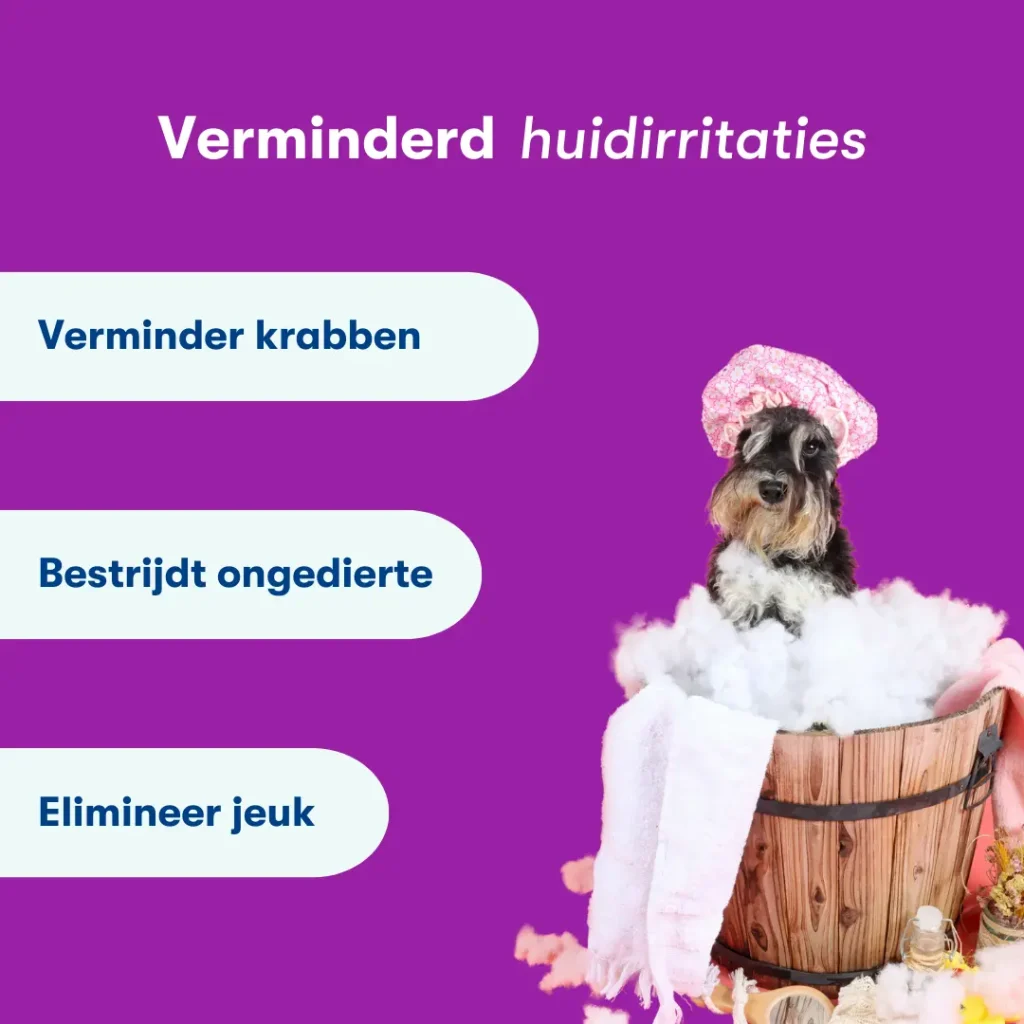 Verminderd huidirritaties