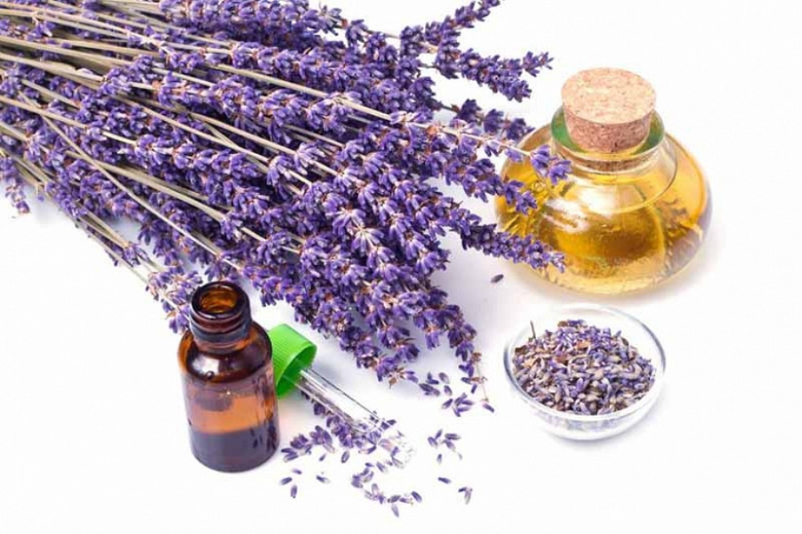 Lavendel olie heeft een ontstekingsremmende eigenschap. 