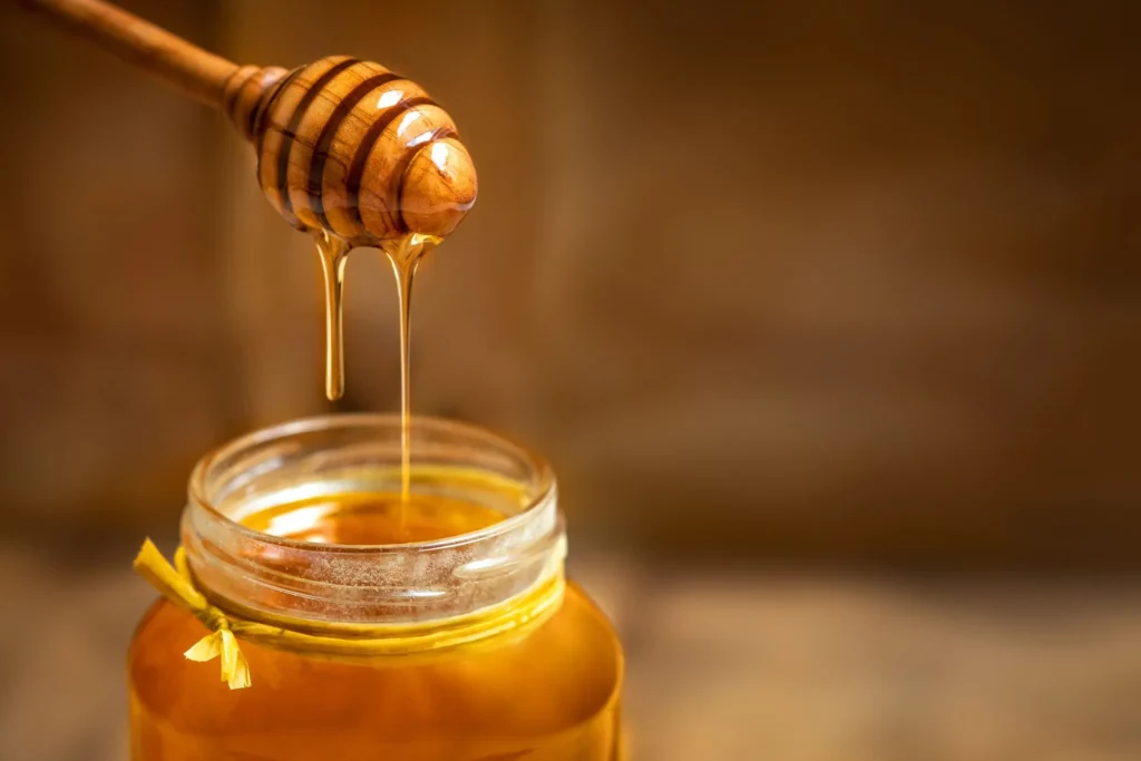 Honing uit een potje